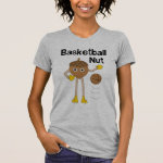 Basketball Nut Text T-Shirt