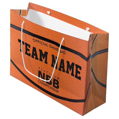 BASKETBALL OFFICIAL GAME GIFT BAG