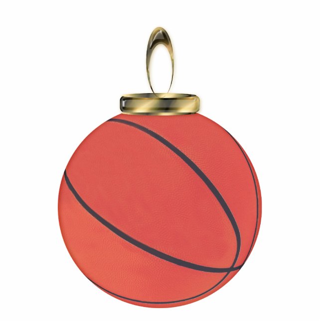 Basketball Ornament (Front)