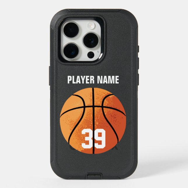 Basketball OtterBox iPhone Case (Back)