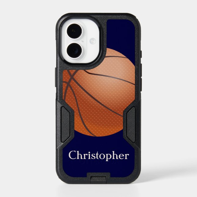 Basketball Otterbox (Most Models)  iPhone Case (Back)