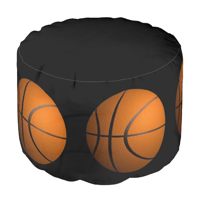 Basketball Ottoman (Angled Front)