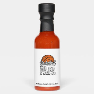 Basketball Papa Vintage Engraving Shirt Design_1 Hot Sauces