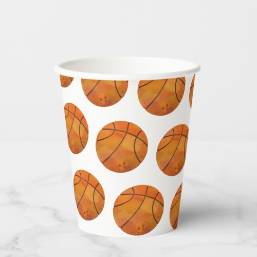 Basketball  paper cups