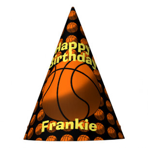 Basketball Paper Hats