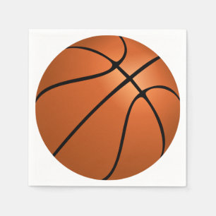 Basketball Paper Napkins