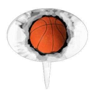 Basketball Party Cake Topper