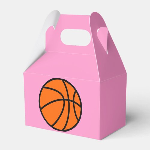 Basketball Party Favor Box Birthday Favor Box