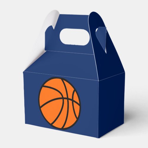 Basketball Party Favor Box Birthday Favor Box