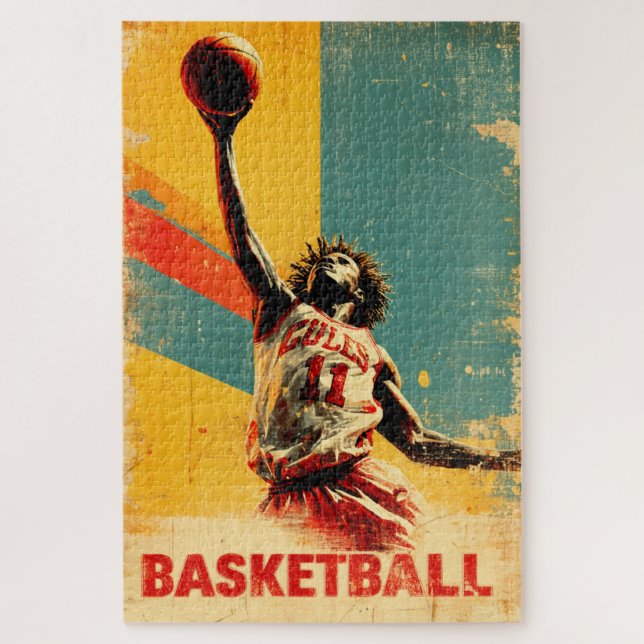 Basketball Passion – Limited Edition (1) Jigsaw Puzzle (Vertical)