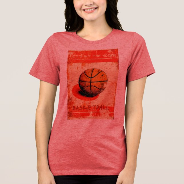 Basketball Passion – Limited Edition (3) Tri-Blend Shirt (Front)