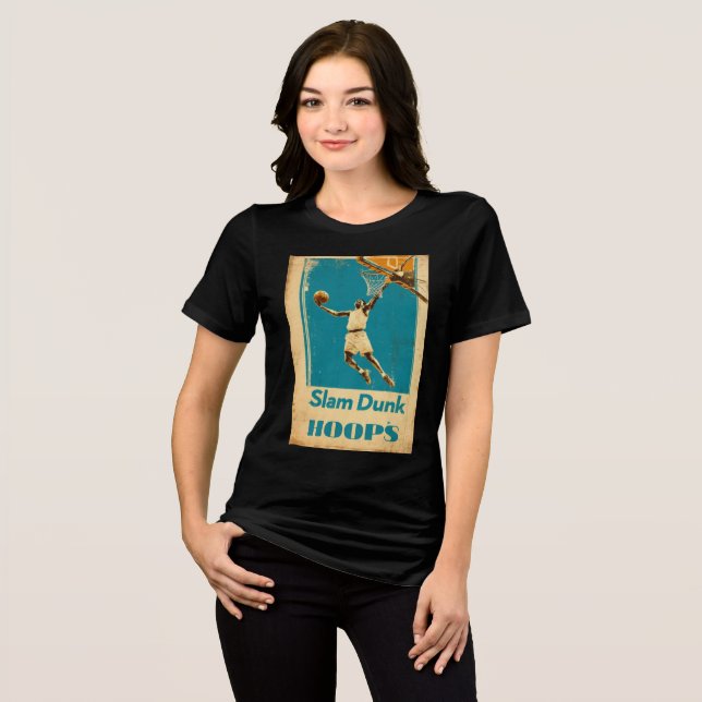 Basketball Passion – Limited Edition (4) Tri-Blend Shirt (Front Full)