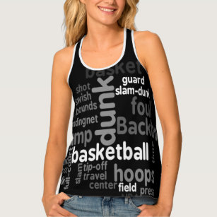 Basketball Passion: Personalized Women's Tank Top