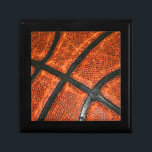Basketball Pattern Gift Box<br><div class="desc">A cool basketball pattern for the sports fanatic!</div>