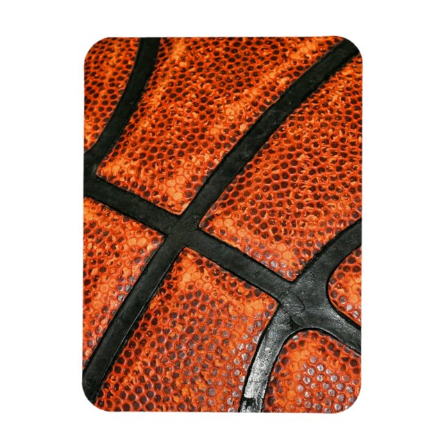 Basketball Pattern Magnet (Vertical)