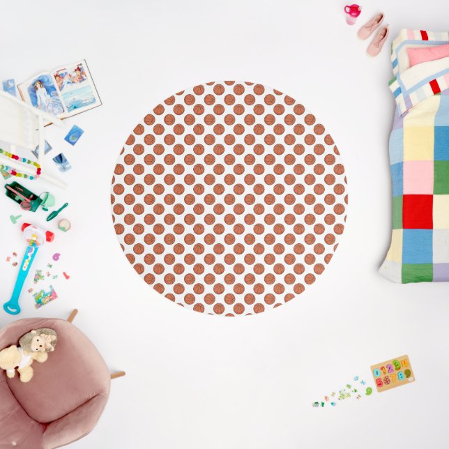  Basketball Pattern Outdoor Rug (Insitu (Babyroom))