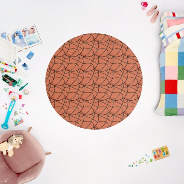  Basketball Pattern Outdoor Rug (Insitu (Babyroom))