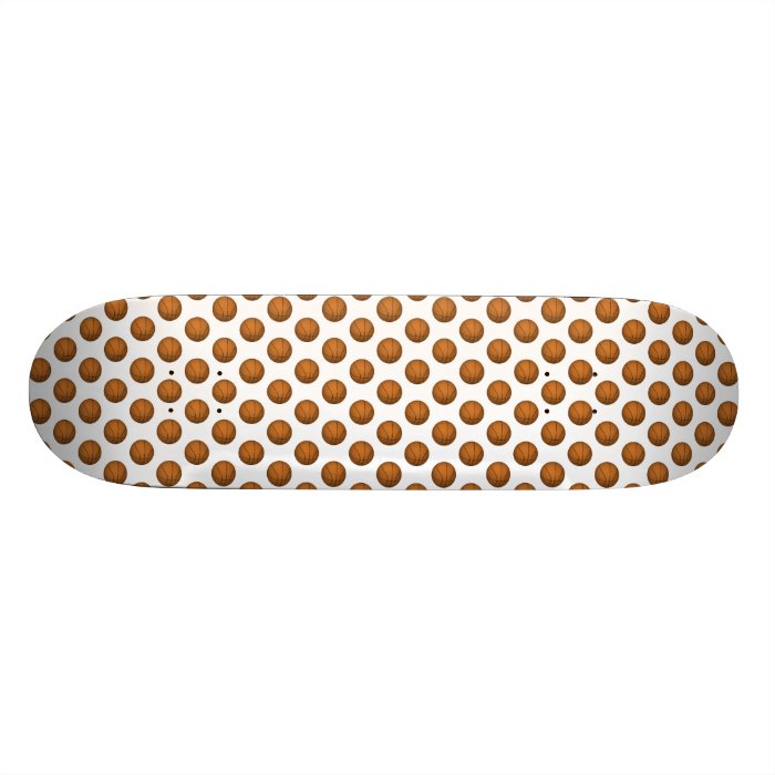 Basketball Pattern Skate Boards