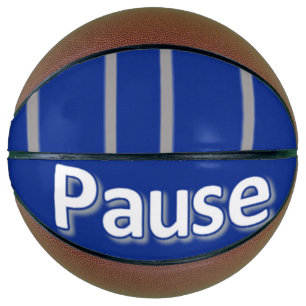 Basketball Pause Blue