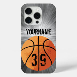 Basketball (Personalizable) iPhone 15 Pro Case