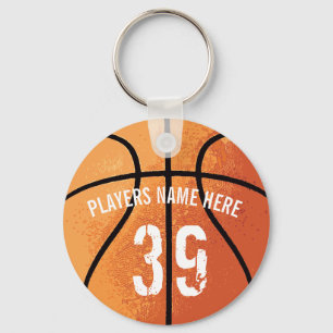 Basketball (Personalizable) Keychain