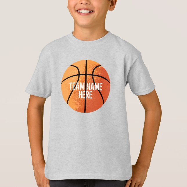 Basketball (Personalizable) T-Shirt (Front)