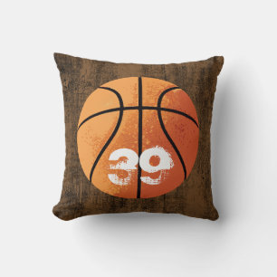 Basketball (Personalizable) Throw Pillow