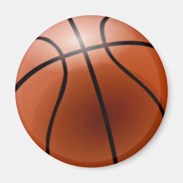 Basketball Personalize It Magnet (Front)