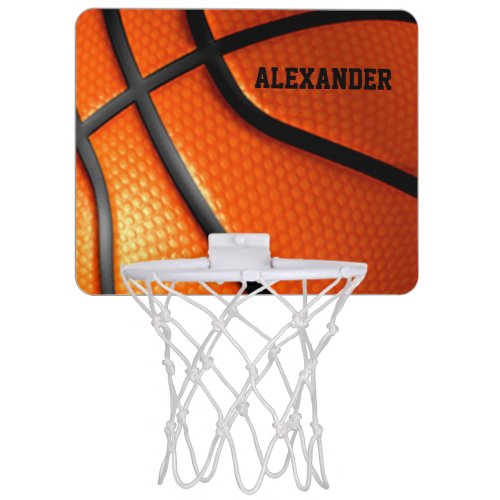 Basketball Personalize Mini Basketball Hoop