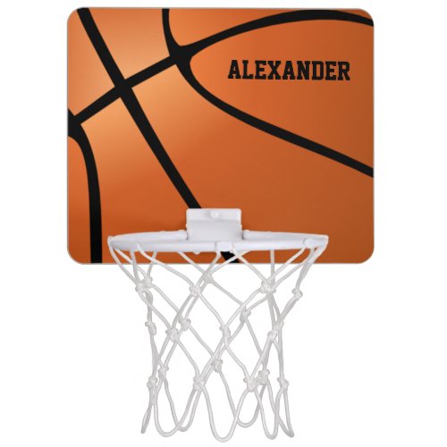 Basketball Personalize Mini Basketball Hoop