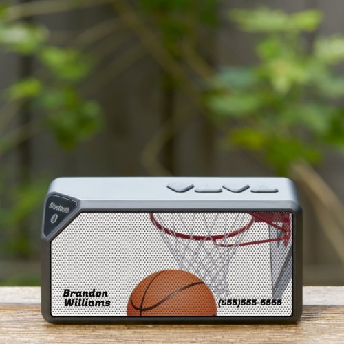 Basketball Personalized  Bluetooth Speaker