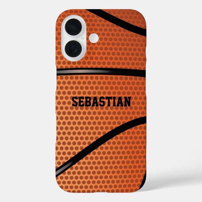 Basketball Personalized Case-Mate iPhone Case (Back)