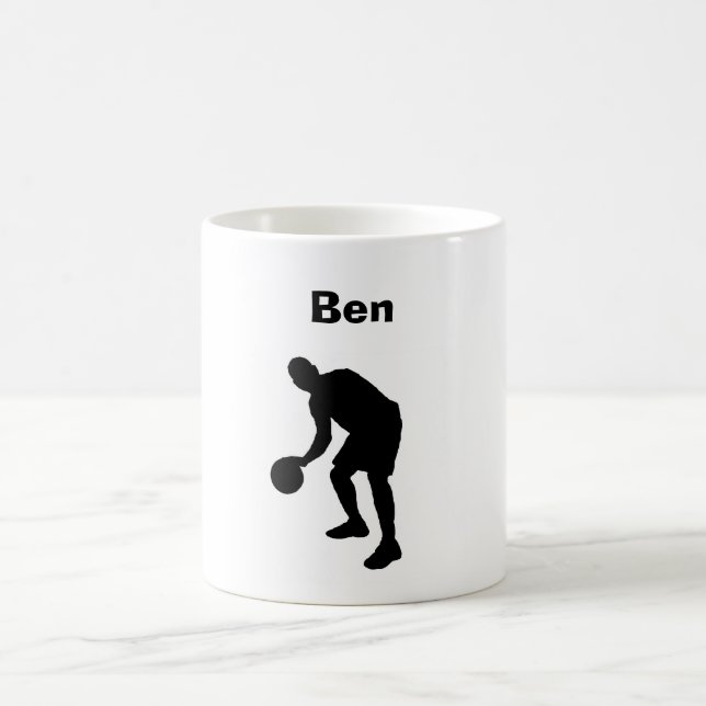 "Basketball" Personalized Mug (Center)