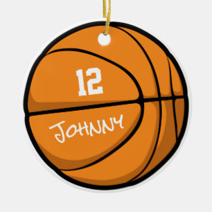 BASKETBALL Personalized Player Ornament