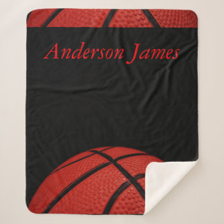 Basketball Personalized with name blanket