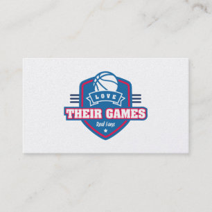 Basketball Philadelphia 76ers Jersey Color Business Card