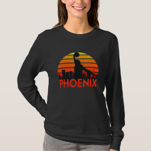 Basketball Phoenix Arizona Skyline T-Shirt