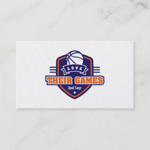 Basketball Phoenix Suns Jersey Color Business Card
