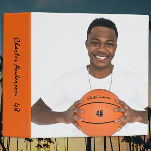 Basketball Photo Album Sport Series Scrapbook 3 Ring Binder