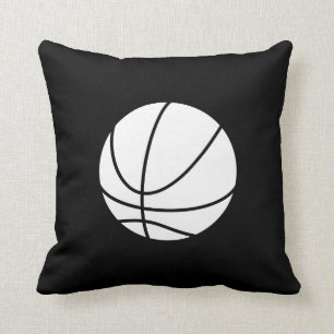 Basketball Pictogram Throw Pillow