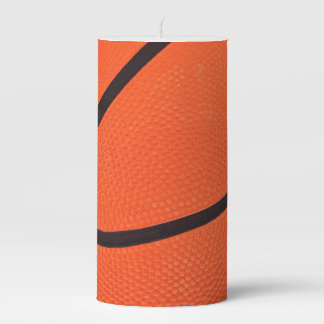 Basketball Pillar Candle