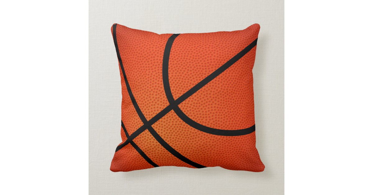 stuffed basketball pillow