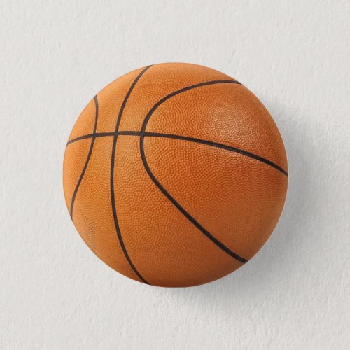 basketball pin  button _ I heart hoops