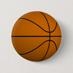 Basketball Pinback Button