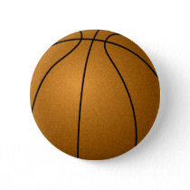 basketball pinback button