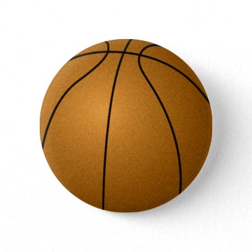 basketball pinback button