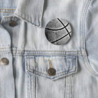 Basketball Pinback Button