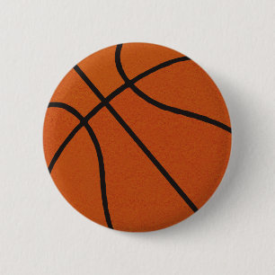 Basketball Pinback Button