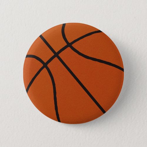 Basketball Pinback Button