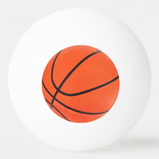 Basketball Ping-Pong Ball (Front)